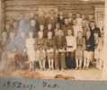 Школа в деревне Барановские - 1952 год 7-й класс.