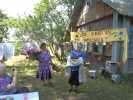 Войловичи - 8 июня 2013г. - праздник деревни -  гостей встречают караваем.